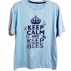 Keep Calm and Keep Bees Unisex Tee